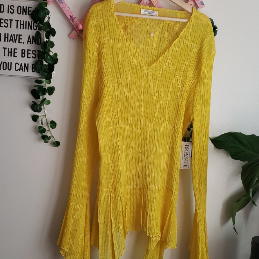 Dress-U-ii Pre-Wrinkle Long Sleeves  Top
